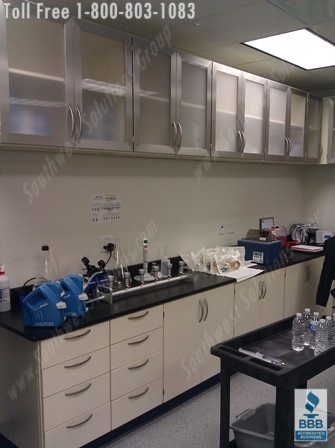 Modular Lab Cabinets Made of Stainless Steel Seattle Spokane Tacoma Vancouver Washington