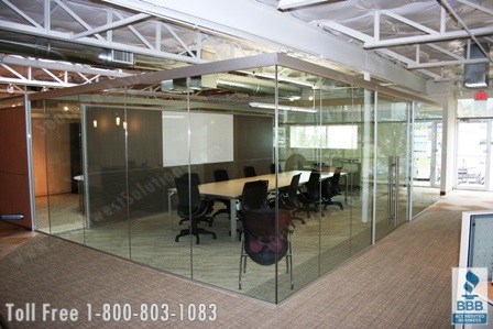create a modular office with demountable glass partitions Tulsa Broken Arrow Muskogee Durant Fayetteville Rogers Bentonville