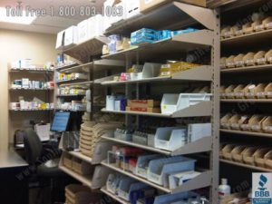 hospital bin storage shelving saves space Seattle Spokane Tacoma Vancouver Washington