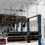 Automotive tire storage system tire lifts-22599 easy to access automotive tire storage system