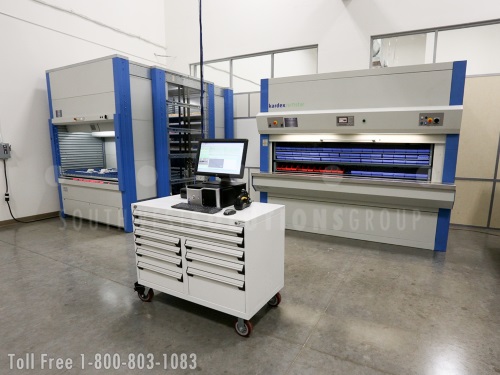 ssg material handling showroom in dallas tx features automated storage systems