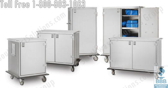 Case Carts and Surgical Carts for medical supply storage