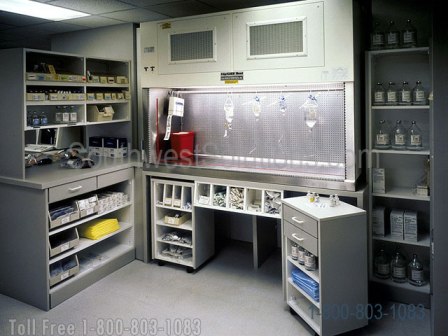 metal lab casework and cabinets on vizient