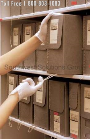 archival file box shelving Tallahassee Pensacola Panama City Tampa Florida Columbus Georgia Montgomery Alabama