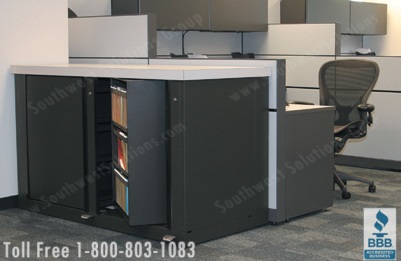 half height rotary cabinets maximize space chicago illinois