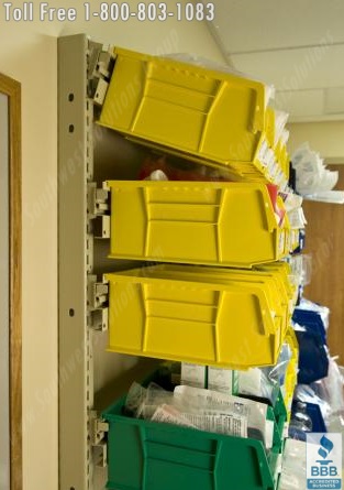 hospital supplies medical plastic storage bins chicago illinois