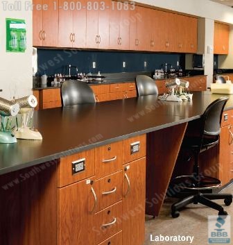 modular furniture including casework and cabinets for chicago labs