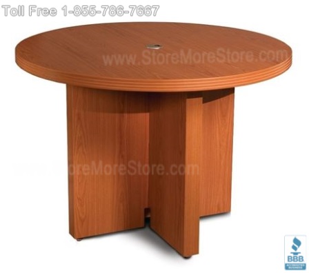 round conference table for small meeting areas