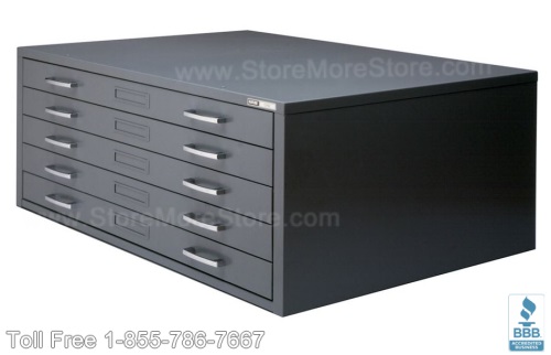 stacking flat file cabinets for architectural plan drawing storage