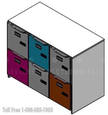 charging stations added to electronic keyless day lockers with