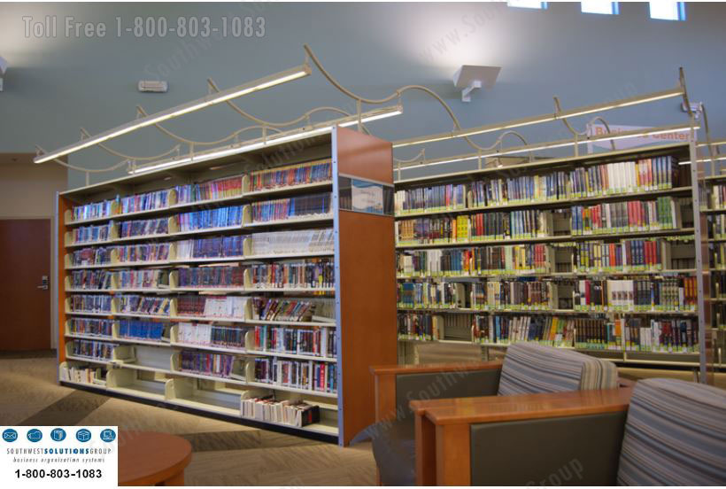 Directed Library Shelving Lighting LED Lights for Static & Mobile