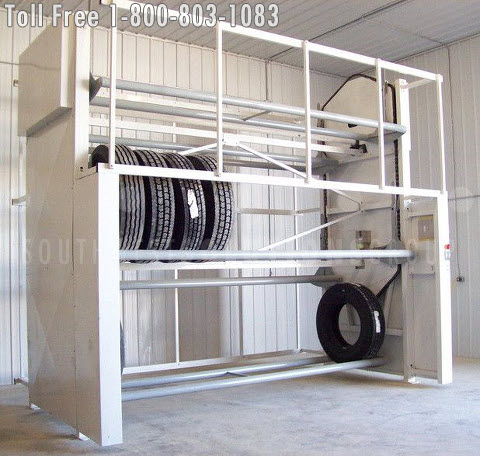 motorized tire storage carousels tulsa broken arrow stillwater muskogee bartlesville ponca city mcalester