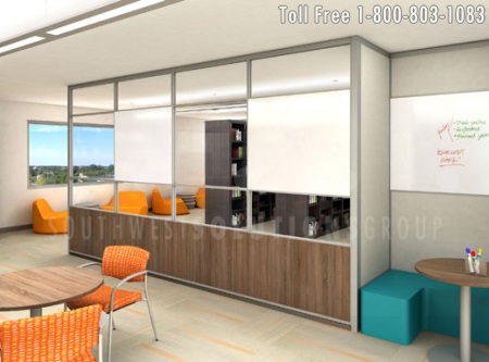 movable interior office walls have many design options