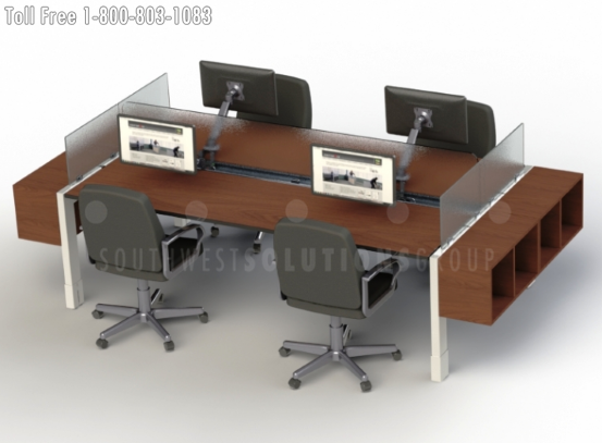 benching systems come completely assembled unlike cubicles
