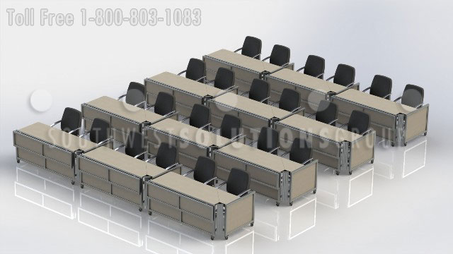 classroom furniture for university and high school classes
