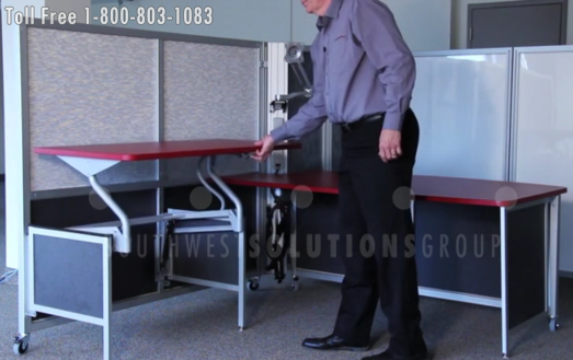 movable adjustable height work surfaces are ergonomical desks