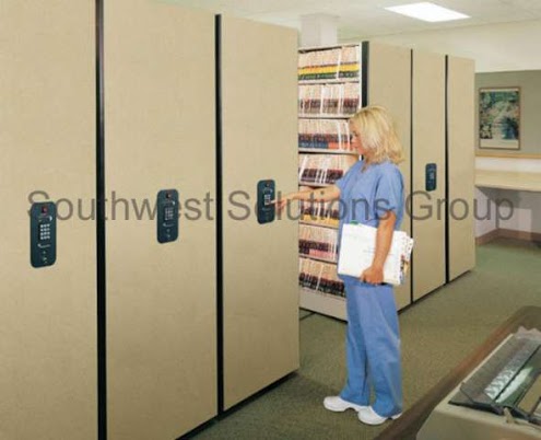 spacesaver compact high density shelving Fort Worth Wichita Falls Sherman Abilene San Angelo Killeen Arlington Irving