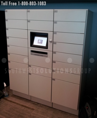 condos and apartments self-service mail lockers