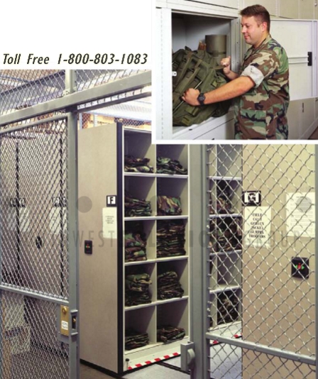 naval organization improved with mobile high density storage