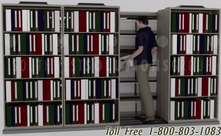 sliding steel shelving units and racks for universal office supply & file storage