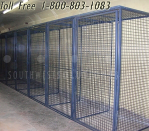wire partition tenant storage lockers provide apartment residents with additional storage space