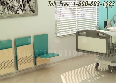 compact folding seats for healthcare, education, corporations