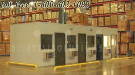 soundproof machinery booths provide sound control in industrial applications