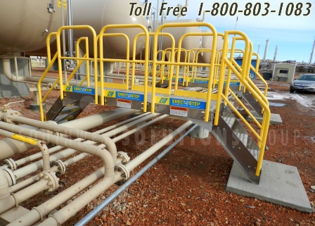 equipment conveyor crossover stairway units & walkways