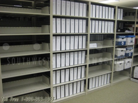 adjustable office storage shelving for boxes and binders