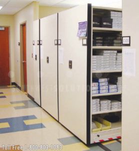 Powered high density materials storage cath lab-27619 powered high density for materials storage in the cath lab