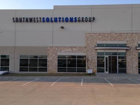 southwest solutions group new 2535-B E. State Highway 121 dallas office location