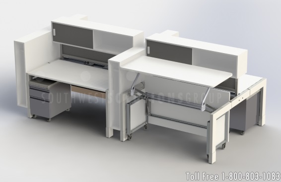 swiftspace office workstations with height adjustable desks