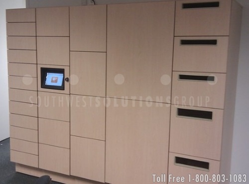 apartment and condo self service package lockers for mail delivery