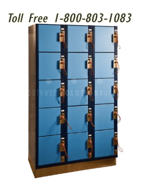 coin operated storage lockers