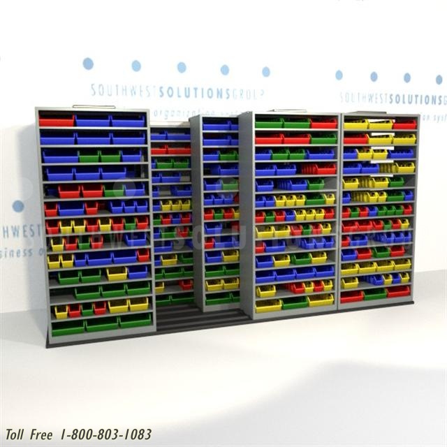 industrial sliding bin shelving bridgeport new haven stamford hartford waterbury norwalk danbury britain bristol