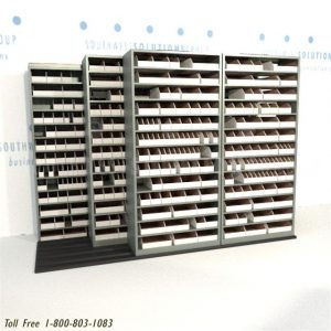 industrial sliding bin shelving columbus cleveland cincinnati toledo akron dayton parma canton youngstown lorain