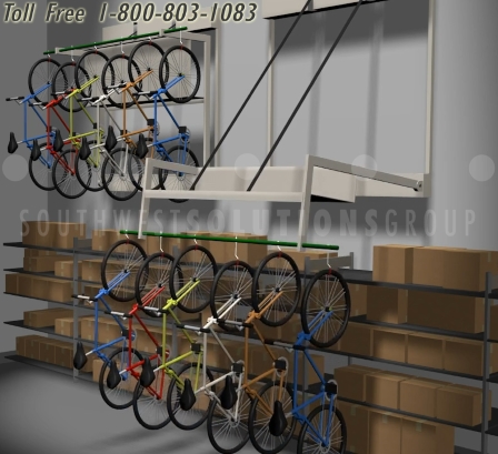 csi 12 93 13 automated push button bicycle racks & wall brackets