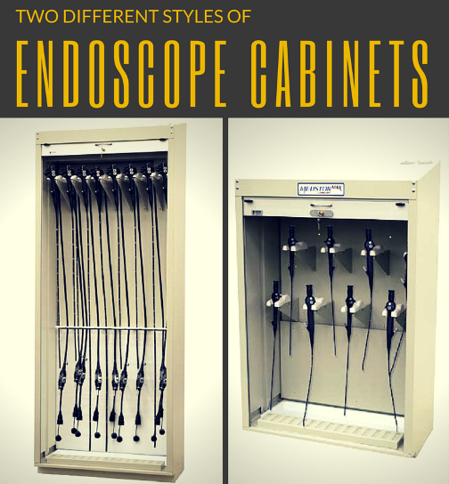 endoscope cabinets available in two sizes