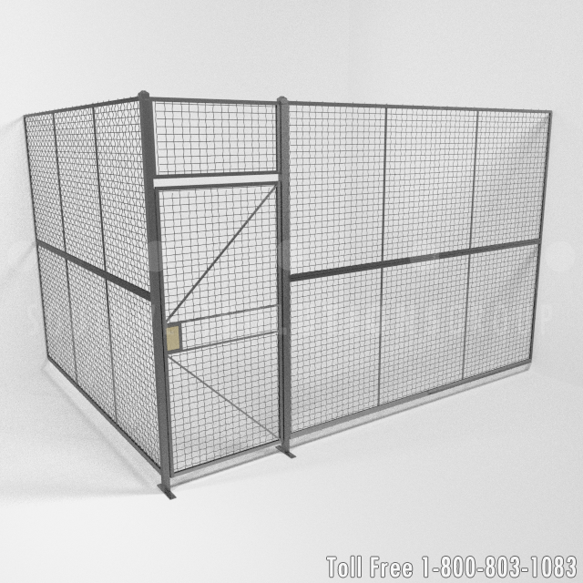 wirecrafters security cages partitions austin college station temple texas
