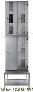 Rust Resistant Stainless Steel Lockers for Cleanroom Hygienic Applications