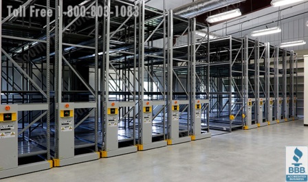 industrial compact powered mobile racking houston beaumont port arthur huntsville galveston alvin baytown lufkin pasadena