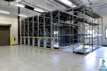 industrial compact powered mobile racking seattle spokane tacoma bellevue everett kent yakima renton olympia