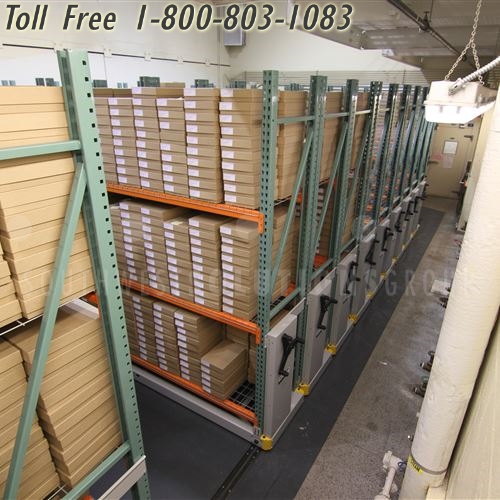 fishery sciences department solves preservation storage with mobile racks