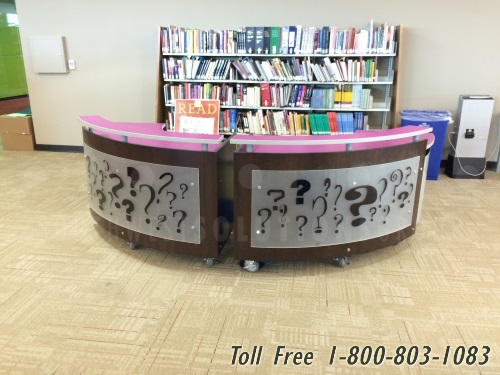 library questions navigation information desk