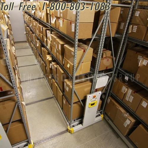 property evidence mobilized storage systems compact pallet racks