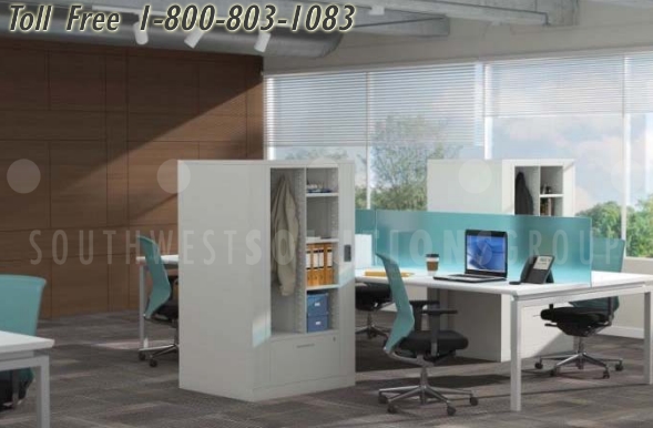 office workstation supply storage rotary cabinet