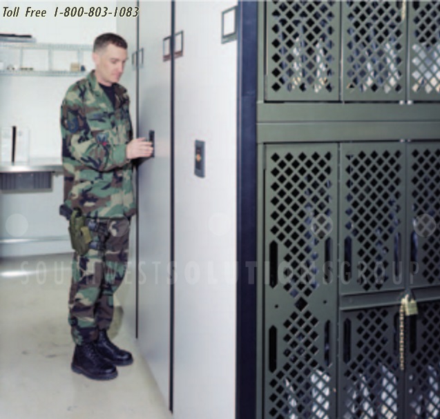 compact mobile weapon and armory cabinets