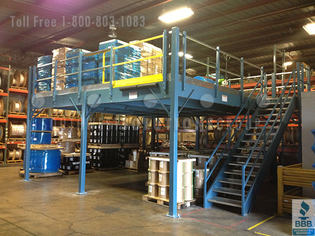 csi 415326 freestanding movable mezzanine storage system anchorage fairbanks juneau