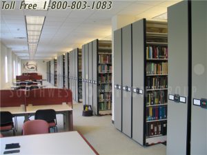library storage compact high density seattle spokane tacoma bellevue everett kent yakima renton olympia