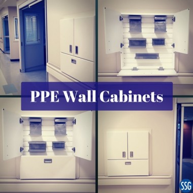 PPE Medical Isolation Wall Cabinets
